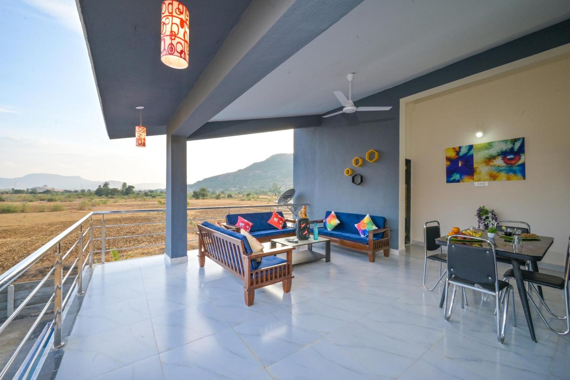 Ll Empyrean Stay Ll Mirage Chalet Ll 4Bhk Ll Ac Ll Largest Pvt Pool Ll 로나발라 외부 사진