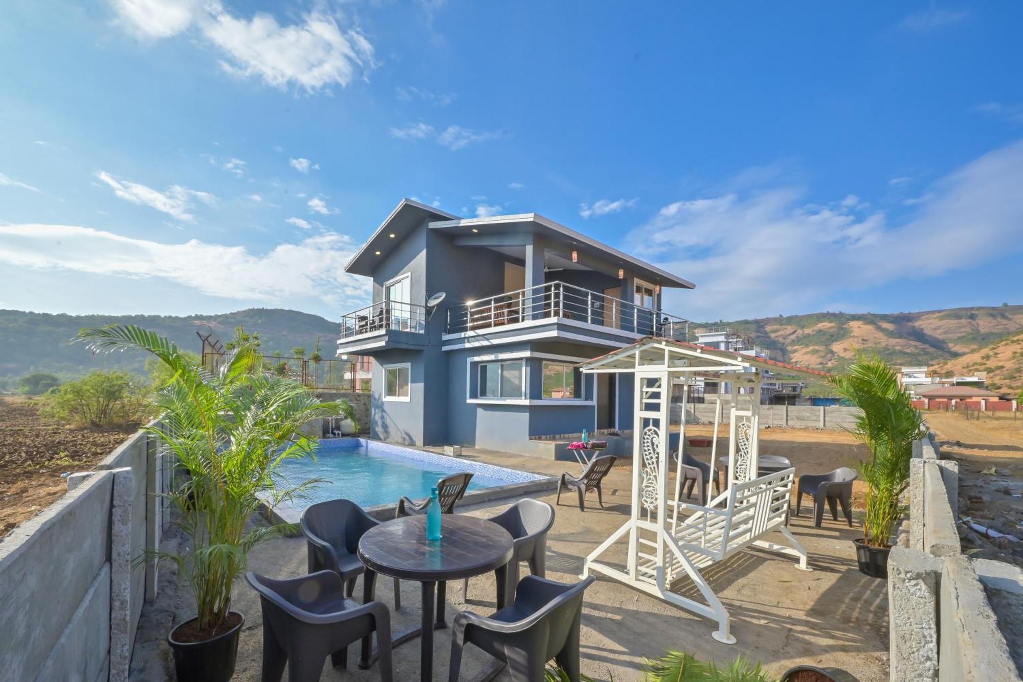 Ll Empyrean Stay Ll Mirage Chalet Ll 4Bhk Ll Ac Ll Largest Pvt Pool Ll 로나발라 외부 사진
