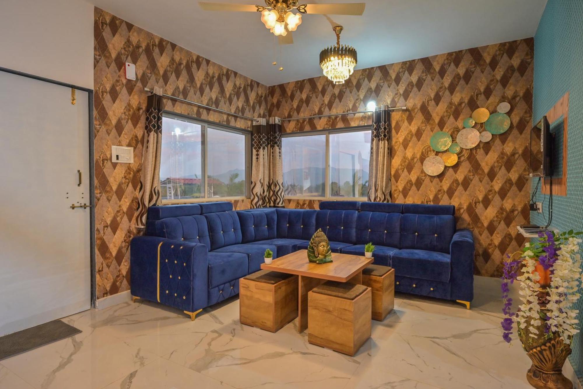 Ll Empyrean Stay Ll Mirage Chalet Ll 4Bhk Ll Ac Ll Largest Pvt Pool Ll 로나발라 외부 사진
