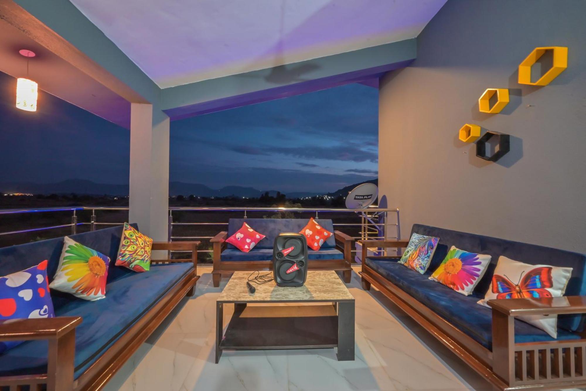Ll Empyrean Stay Ll Mirage Chalet Ll 4Bhk Ll Ac Ll Largest Pvt Pool Ll 로나발라 외부 사진