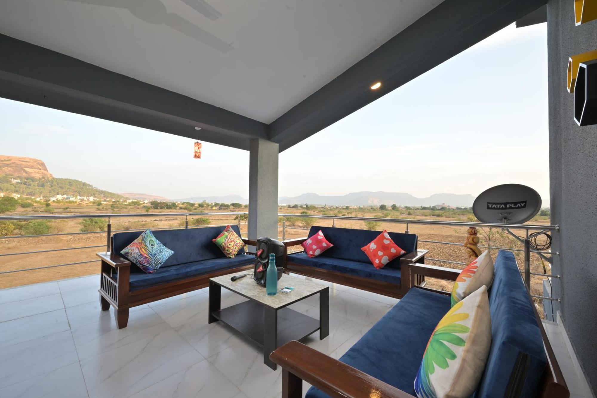 Ll Empyrean Stay Ll Mirage Chalet Ll 4Bhk Ll Ac Ll Largest Pvt Pool Ll 로나발라 외부 사진
