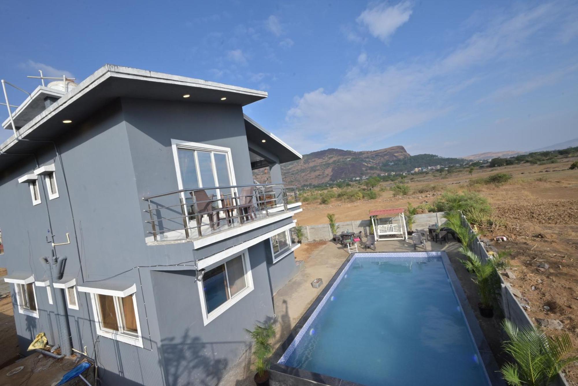 Ll Empyrean Stay Ll Mirage Chalet Ll 4Bhk Ll Ac Ll Largest Pvt Pool Ll 로나발라 외부 사진