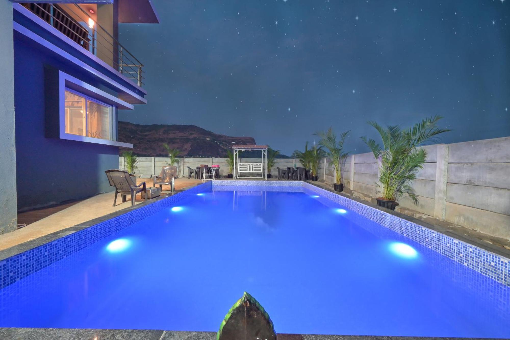 Ll Empyrean Stay Ll Mirage Chalet Ll 4Bhk Ll Ac Ll Largest Pvt Pool Ll 로나발라 외부 사진